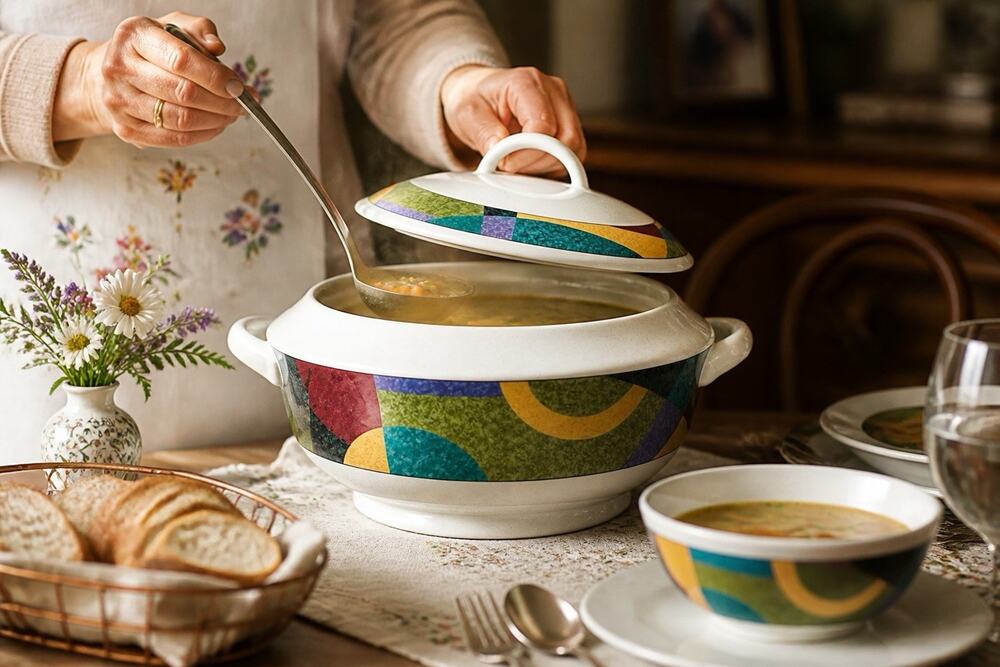 Studio Nova Impulse Casserole Dish 2 Qt Bean Pot With Lid Y2262
